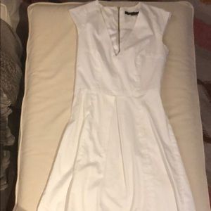 French Connection white linen dress.